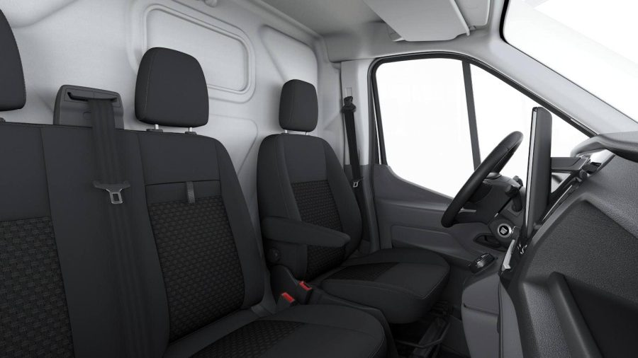 Renting Coches Eléctricos Ford TransitVan 350 L3 BEV RWD Trend Blanco