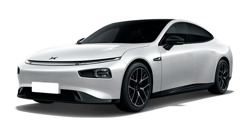 Renting Coches Eléctricos Xpeng P7Performance AWD Arctic White