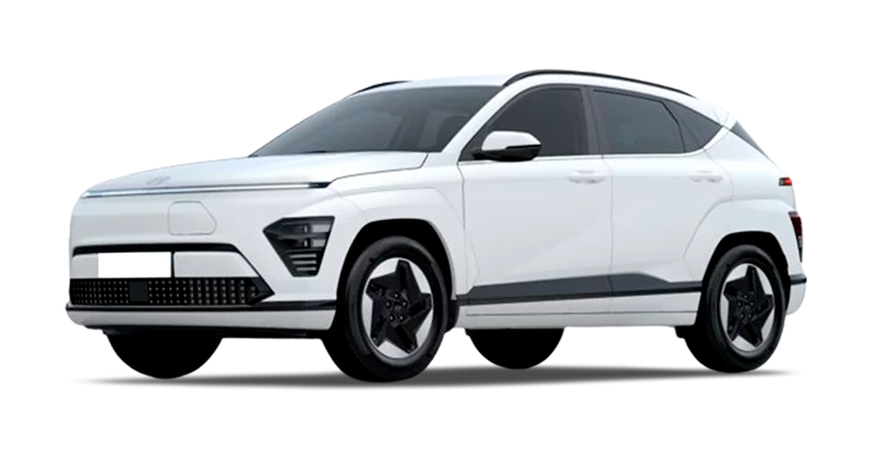 Renting Coches Eléctricos Hyundai Kona-EV Flexx Atlas White