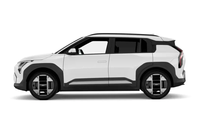 Renting Coches Eléctricos Kia EV3Earth (Standard Range) Clear White, Snow White Pearl