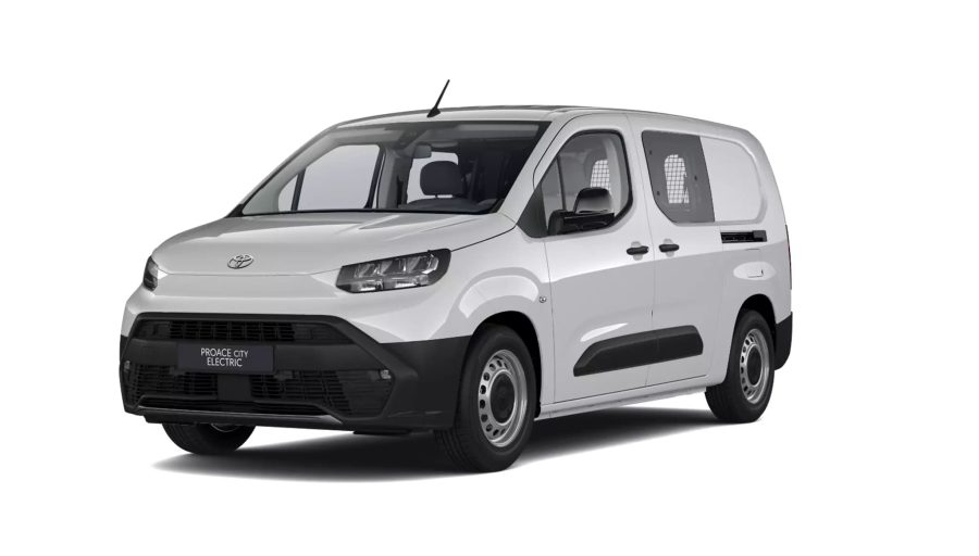 Renting Coches Eléctricos Toyota Proace CityCombi 50kW EV N1 L2 GX Blanco Polar