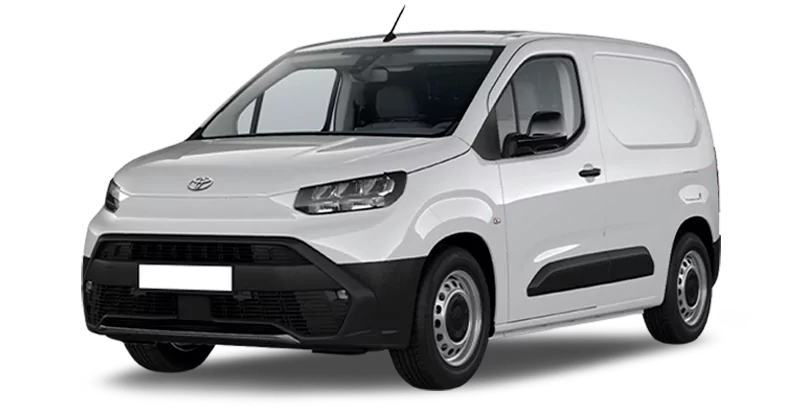 Renting Coches Eléctricos Toyota Proace City-VAN 50kW EV L1 GX Blanco Polar
