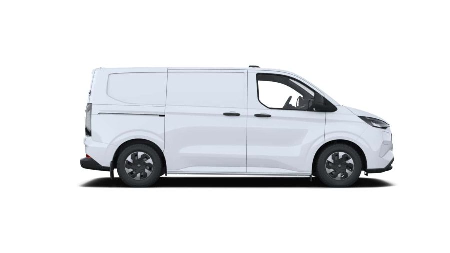 Renting Coches Eléctricos Ford TransitCustom Van 320 L1 BEV automática Trend Blanco