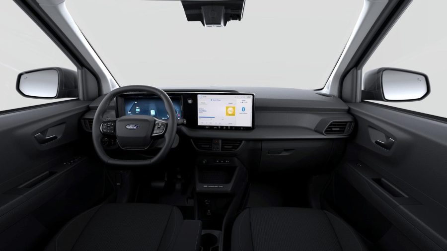 Renting Coches Eléctricos Ford TRANSIT COURIERVan BEV 54 kWh Trend Euro Aut. 6.2 Blanco