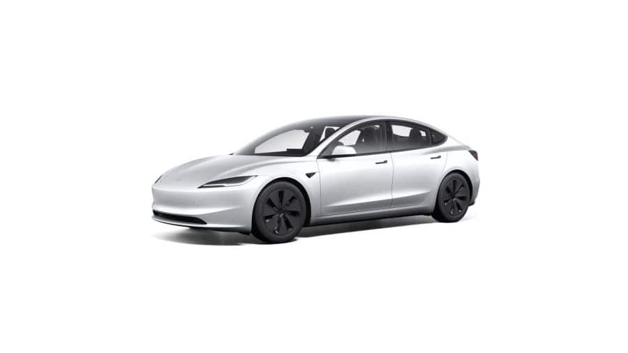Renting Coches Eléctricos Tesla Model 3Long Range AWD Blanco Perla Multicapas
