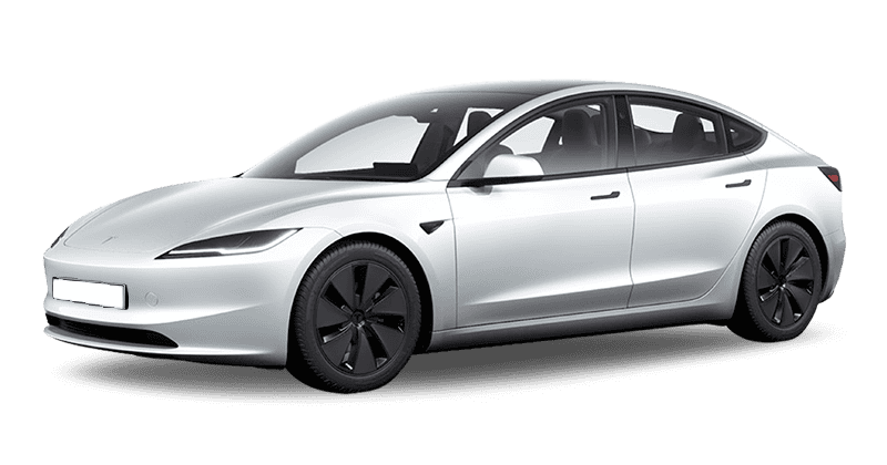 Renting Coches Eléctricos Tesla Model 3Long Range AWD Blanco Perla Multicapas