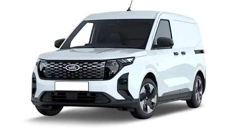 Renting Coches Eléctricos Ford TRANSIT COURIERVan BEV 54 kWh Trend Euro Aut. 6.2 Blanco