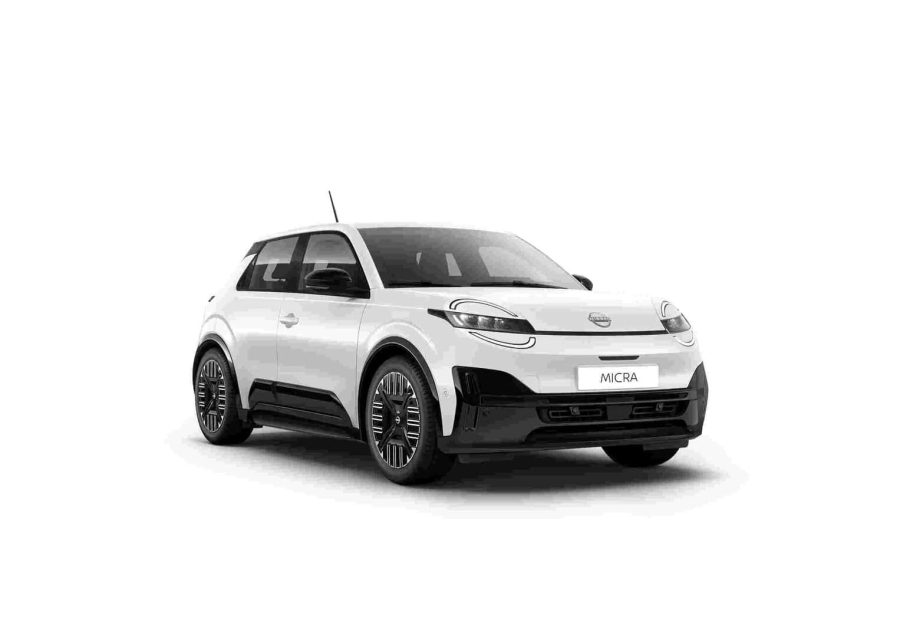 Renting Coches Eléctricos Nissan Micra40 kWh Acenta Moon White