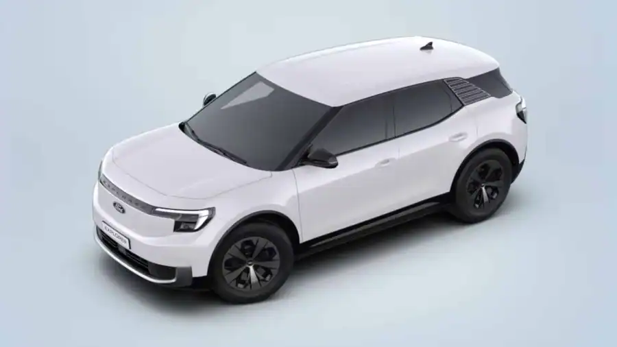 Renting Coches Eléctricos Ford ExplorerSTYLE Rango Estándar RWD Blanco