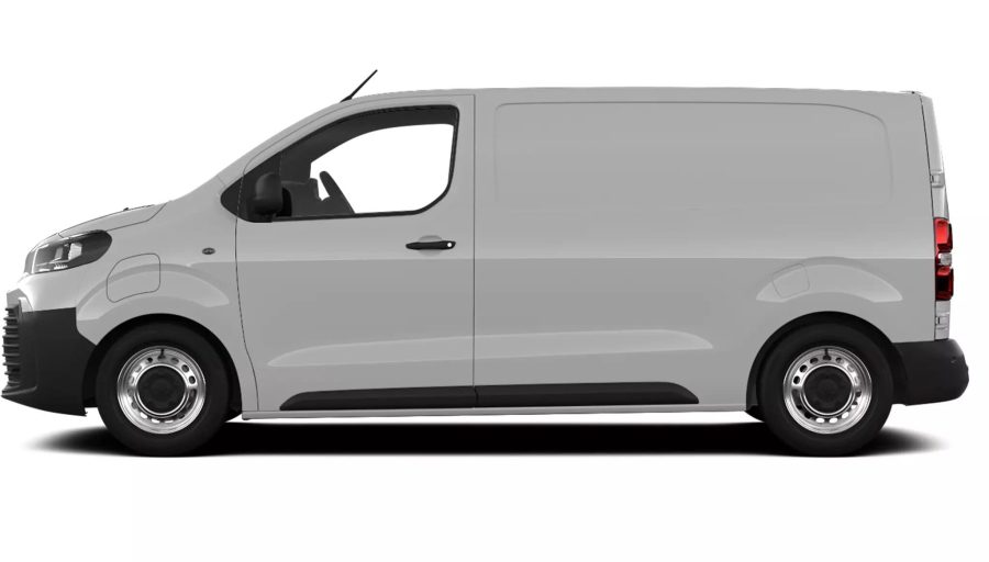 Renting Coches Eléctricos Toyota ProaceVAN EV L1 GX PLUS 75 kWh Blanco Polar