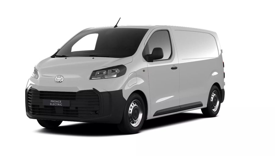 Renting Coches Eléctricos Toyota ProaceVAN EV L1 GX PLUS 75 kWh Blanco Polar