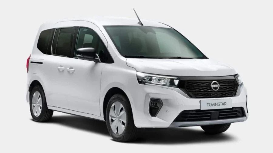Renting Coches Eléctricos Nissan TownstarCombi L1 45kWh N-Connecta Blanco