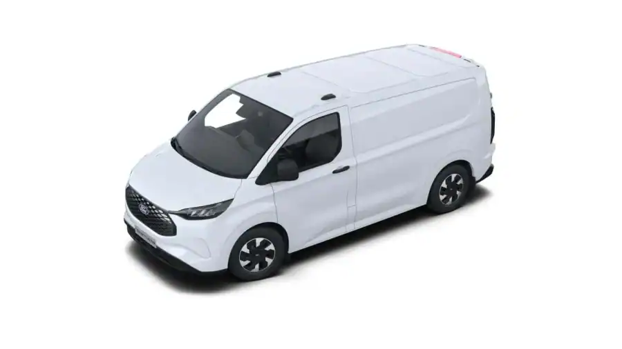 Renting Coches Eléctricos Ford TransitCustom Van 320 L1 BEV automática Trend Blanco