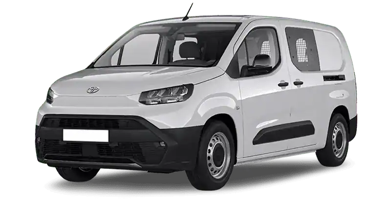 Renting Coches Eléctricos Toyota Proace CityCombi 50kW EV N1 L2 GX Blanco Polar